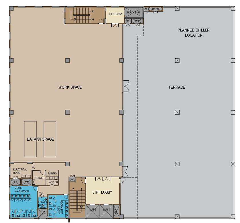 Fourth Floor Plan